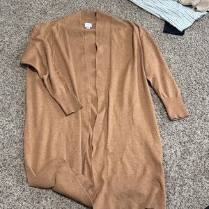 a new day Women's Camel Cardigan